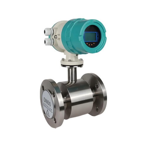 Sanitary electromagnetic flowmeter for food processing